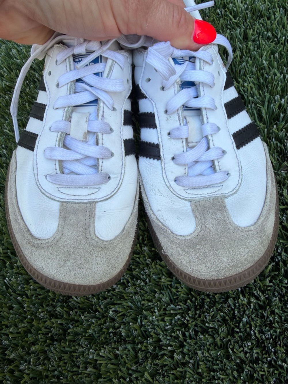 adidas Samba kids Classic White Black Sneakers 1 - Picture 6 of 10